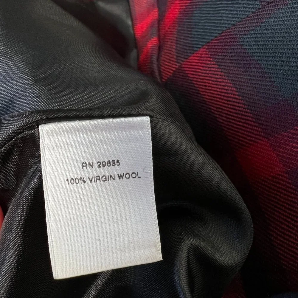 Vintage Pendleton Plaid Midi Dress Blazer Set Tartan Christmas Party Holiday - 6 - Picture 8 of 11